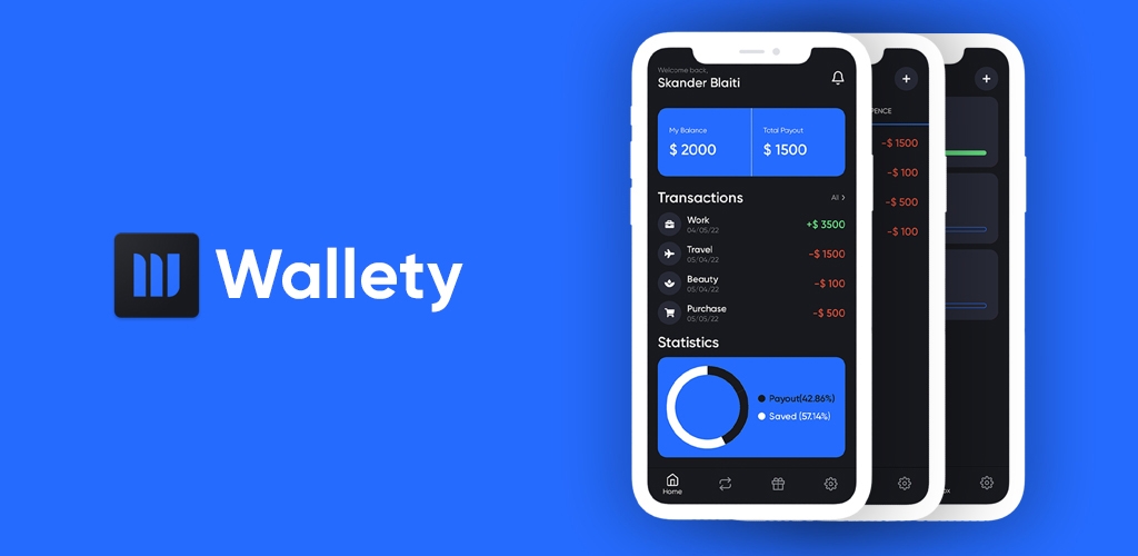 Wallety - React Native Budget Tracker App