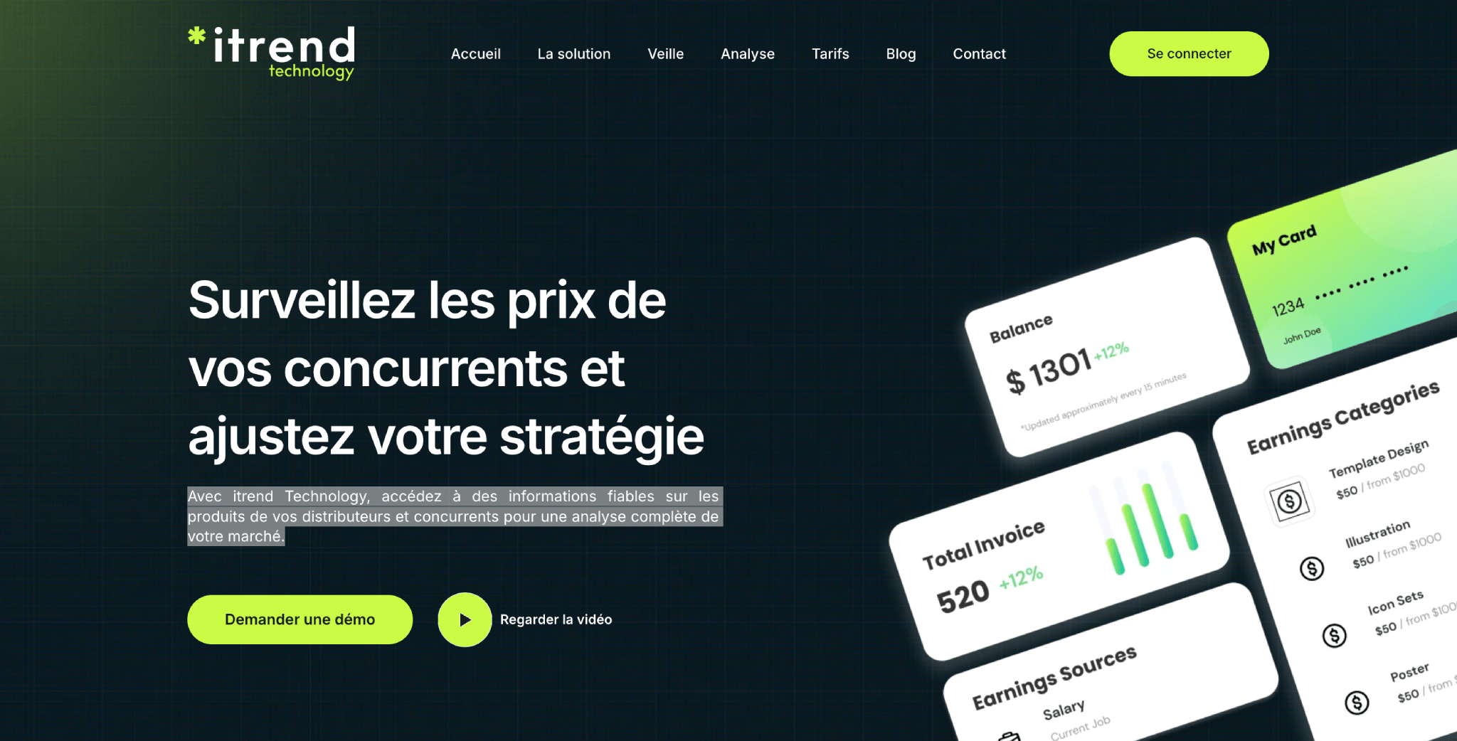 iTrend Technology - Market Analysis Platform